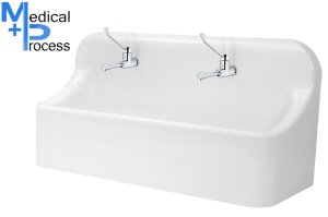 Lavabo chirurgical DUO commande coude
