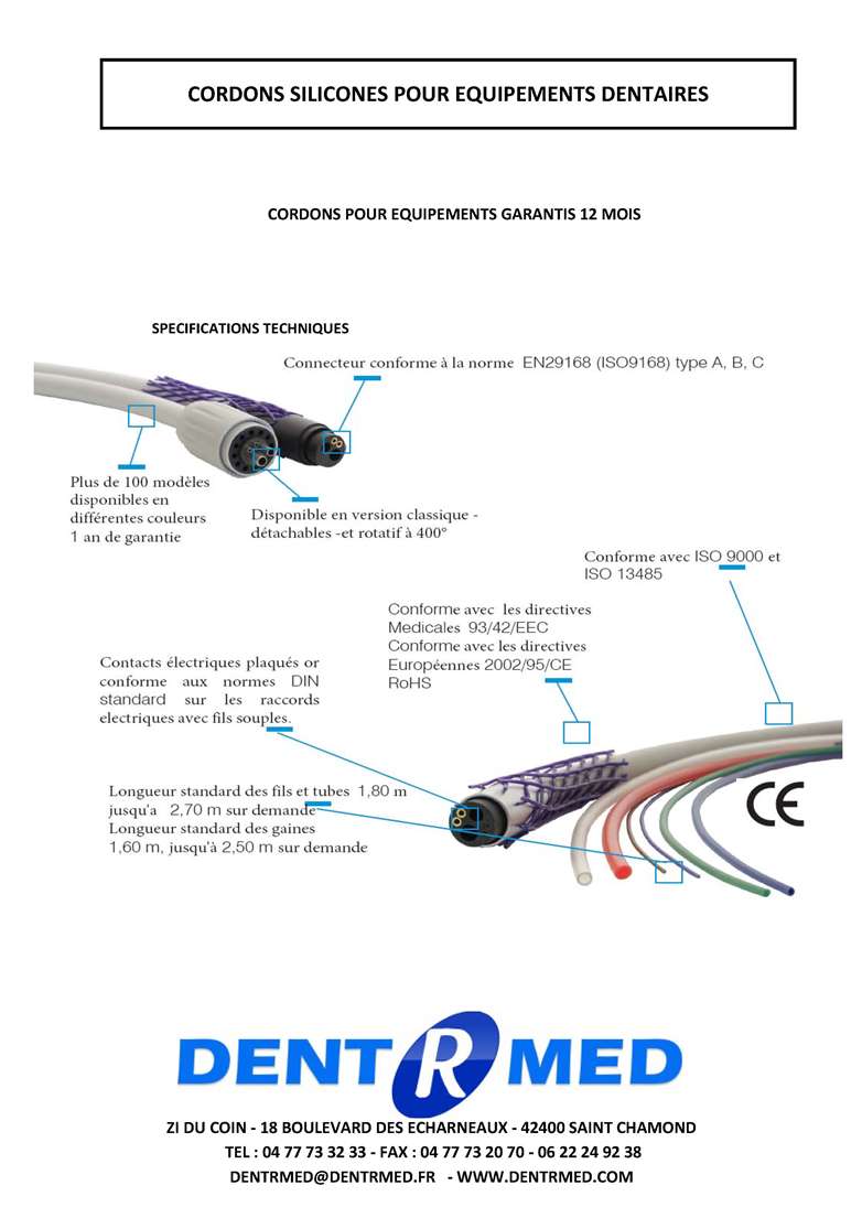 CATALOGUE ET TARIF CORDONS