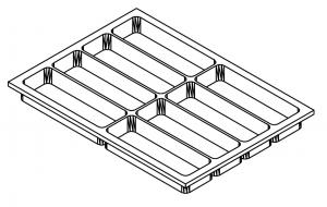 Intérieur de tiroir amovible pour mobilier Zilfor