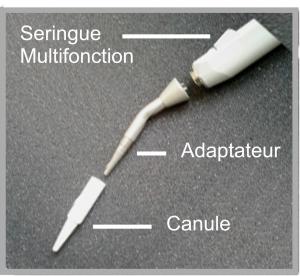 Adaptateur JMA pour seringue Luzzani